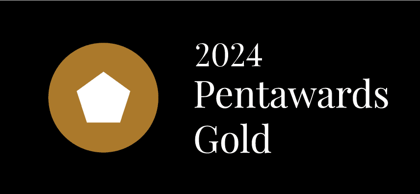 2024AwardsLeftAlignedLogoPentsWhite_Gold